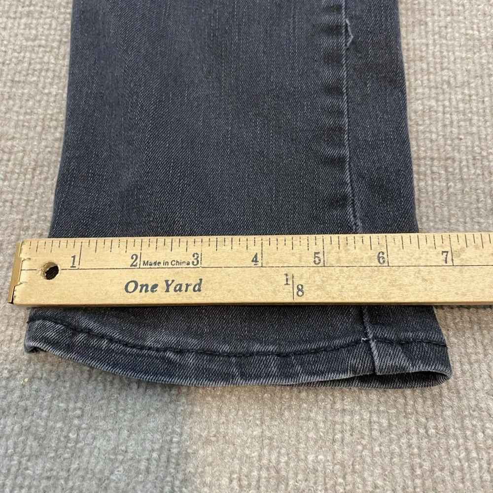 Levis 512 Jeans Mens 38x30 Black Charcoal Wash Regular Straight Stretch Pants
